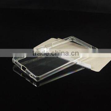 Soft Gel TPU Phone Covers For Sony Xperia Z5 Clear Transparent Silicon Case