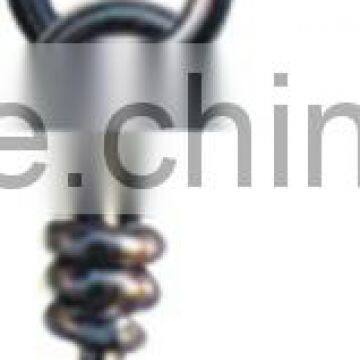 High speed double rolling swivels with coastlock snap fishing tackle accessories