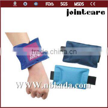 flexible arm and wrist gel ice packs, pvc gel hot cold packs