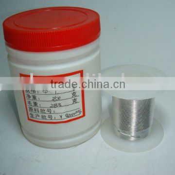 Indium 99.995% purity wire 4N5