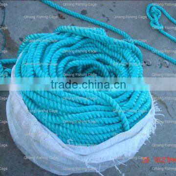 PP rope 32mm for cage mooring in the deep sea