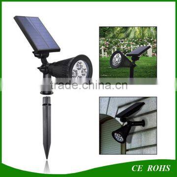 Solar Energy Powered LED Spotlight Available for Outdoor Garden Pool Pond Spot Lamp