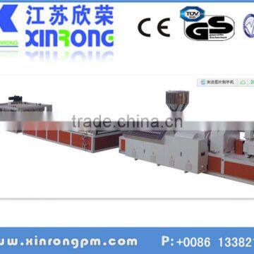 China supplier wpc pvc board making machinery/production line
