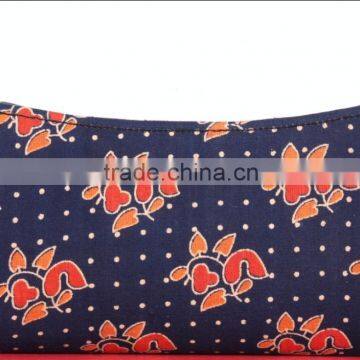 RTVC-003 Canvas Block Printed Vintage Hand Clutch For Women photo-5
