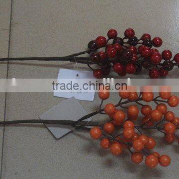 Window Christmas Display Artificial Fruit branch