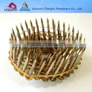 32mm roofing nails, galvanized big head nail