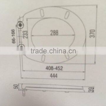 Beautiful Round Urea Toilet Seat photo-5