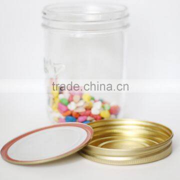 Sino Glass Trade Assurance With Stainless Steel Lid Set Round Shape Glass Storage Jar photo-2