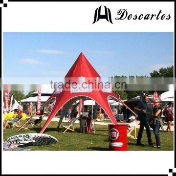 Korea single star event tents, star shade canopy,custom advertising star tents for trade show