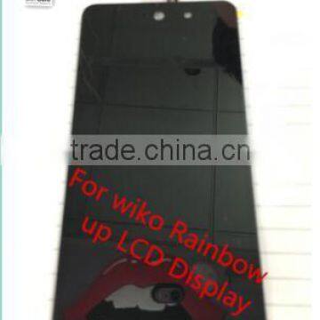 good quality Touch Screen Digitizer Glass +lcd display assembly For wiko Rainbow up 4G