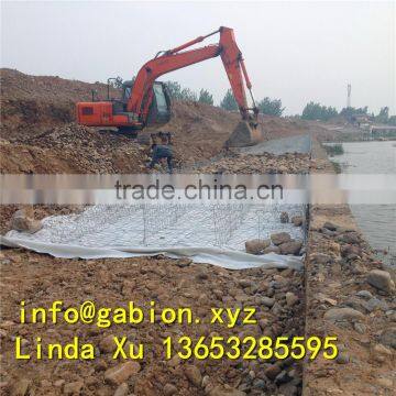 Gabion basket -riverbank protection3.0mm wire