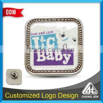 Customized pattern printed button pins for Gift