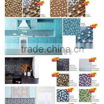 Promotional Swimming Pool Tile Glass Mosaic in Cheap Price