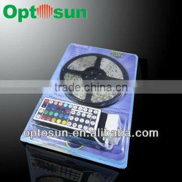 5050 RGB kit led strip with blister packing