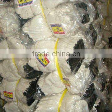 seamless knitted cotton gloves