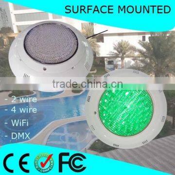 ABS IP68 RGB Surface Mounted LED Swimming Pool Light/ Wall Mounted Pool Lamp