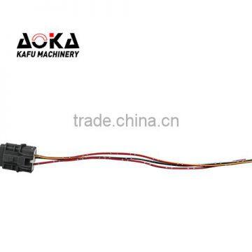 Excavator PC-6 Drive Panel Connector Plug With 3 Lines