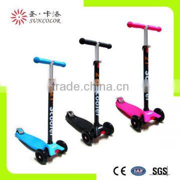 scooter kids hot high quality mini micro kids scooter with three PU wheel in manufctory