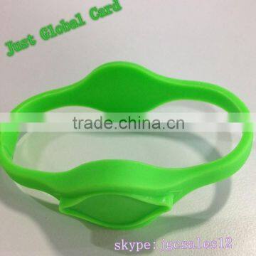 LF 125Khz Access Control Key adjustable silicon wristband