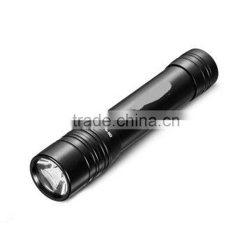 outdoor Rechargeable LED Flashlight Portable Charger 3000mAh with High Intensity 170 Lumen External Battery Pack Powe