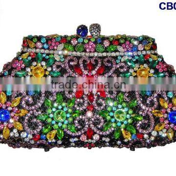 CB0150(1-10) 2016 New Design Hot Sale Elegant and Luxury Rhinestones African Handbag With Variety of Styles photo-2