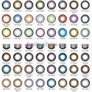 cosmetic plano lenses logo own brand manufacture