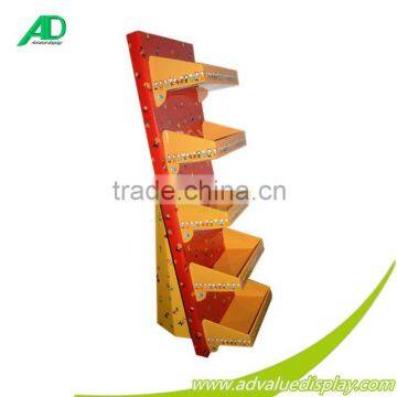 Advalue display china factory paper sidekick display,china papers sidekick display rack with 5 trays