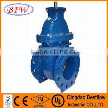 DIN3352 F4 resilient NRS gate valve