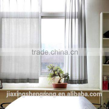 Transparent White Light Weight Fabric Curtain organza