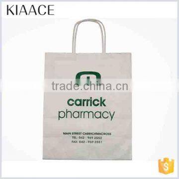 Name brand high quality custom recycling printing garment paper gift bags