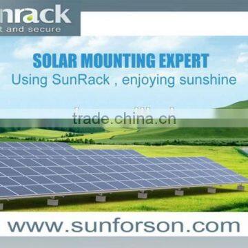 Solar Panel Mounting Concrete Based Ground Structure photo-2