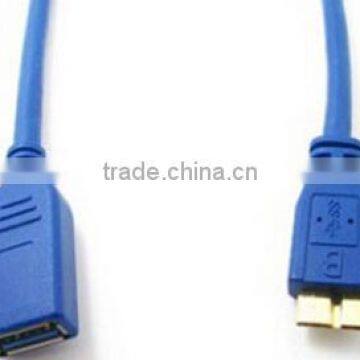 Micro USB 3.0 9pin OTG Host Flash Disk Cable For Samsung Galaxy Note 3 N9000 N9002 N9005 Note III