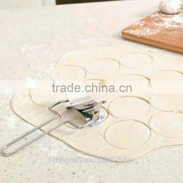 Stainless Steel Dough Press Dumplings Maker Mould Pie Ravioli Cooking Pastry Tools Circle Dumpling Wraper Cutter Making Machine