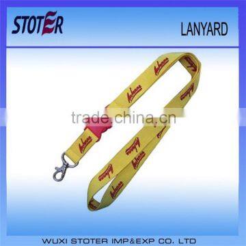 CMYK colorful printing lanyard for gift