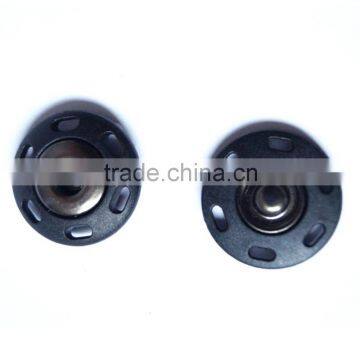 Custom made in china black jeans plastic button