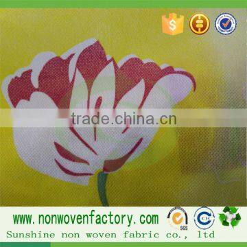 Color design nonwoven large print fabric, fabric rolls, printed fabric