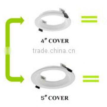 Singapore 15W, 4inch or 5inch Cover, 110Lm/W,Emergency LED, Samsung LEDs, Dimming Detachable Embedded Led Downlight Fitting photo-2