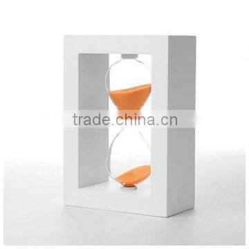 15 minutes wooden sand hourglass