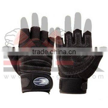 Gents/Men Weight Lifting Gloves, Sports Gloves, Artificial/Synthetic Leather Weight Lifting Gloves, Nylon/Polyester Cloth Gloves