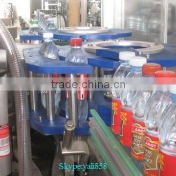 Automatic high quality water bottle hot melt glue sticker labeling machine