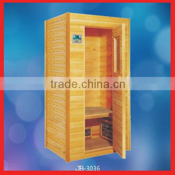 two persons wooden optical wave sliming sauna spa capsule