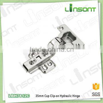 China manufacture hydraulic clip on piano hinge furniture accessories cabinet hinge