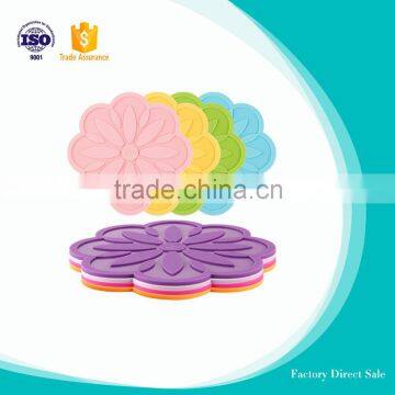 100% food grade cup mat silicone mat and pads