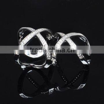 Fashion New Model Silver Ring Wedding Ladies Gold Finger Ring photo-6