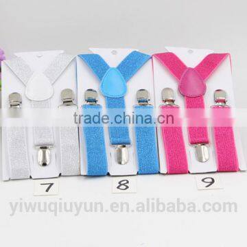 Children/ kids/baby strap pants/ trousers Suspenders adjustable and Brace Elastic clip belt