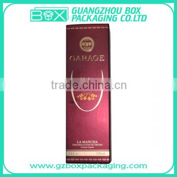 Fashion Hot Sale Simple Paper Wine Boxes