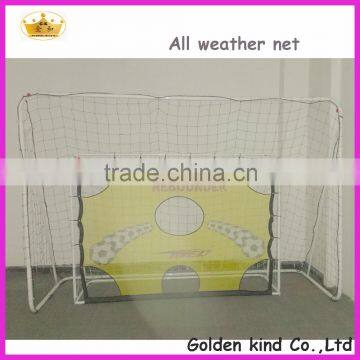 Metal frame profeesional rebound soccer goal