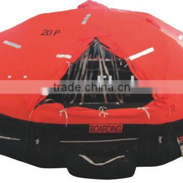 D type davit-launched inflatable life raft