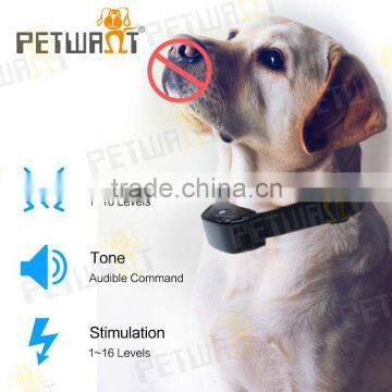 Blue LCD Display 330 Yard Remote no Bark Collar Wholesalers