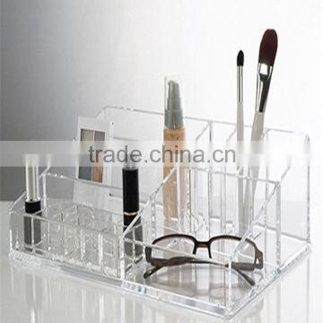 New product! Best selling clear elegant acrylic makeup brush holder